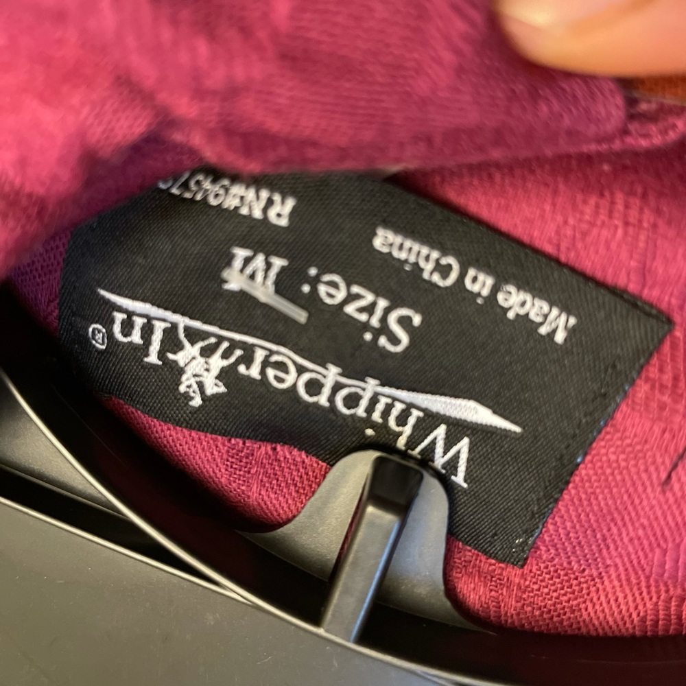 Burgundy button down - Picture 5 of 7